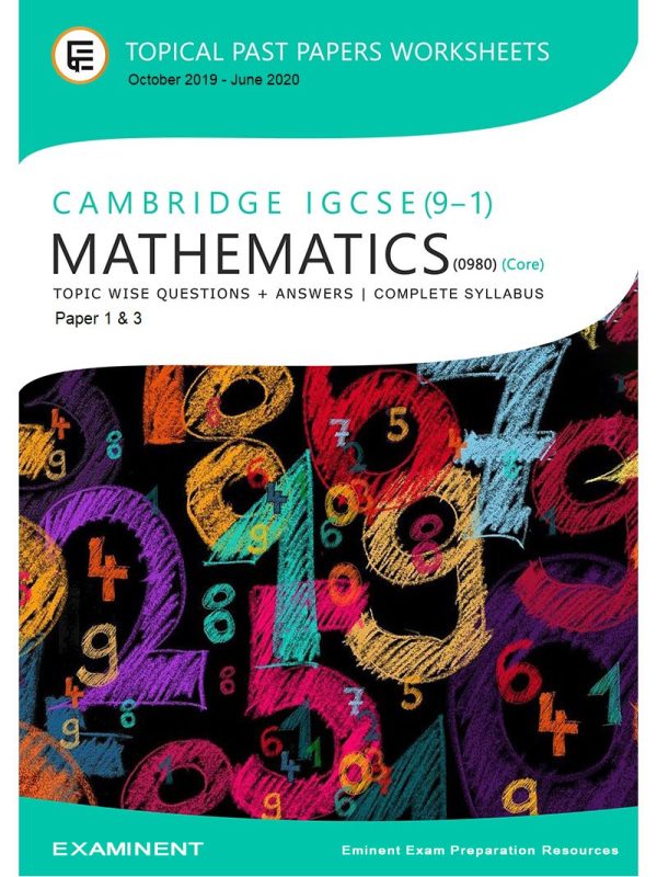 IGCSE (9–1) Mathematics [Core] Past Paper Questions By Topic