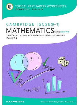 Cambridge IGCSE Topical Past Papers - Examinent bookstore