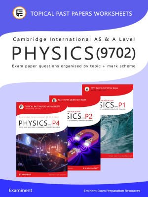 AS & A Level Physics 9702 Topical Past Paper Questions eBook