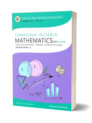 IGCSE (9–1) Mathematics 0980 Paper 2 & 4 (Extended) Topical Past Paper Workbook