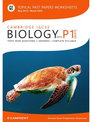 Topical Past Paper Questions E-book :: Cambridge IGCSE Biology (0610) Paper 1 [Core]