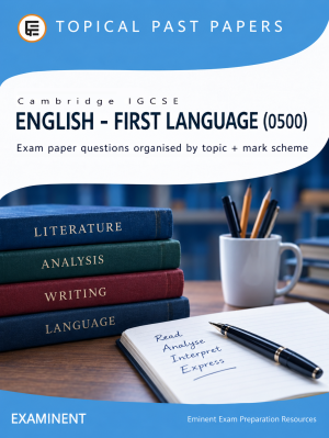 IGCSE English First Language topical past papers