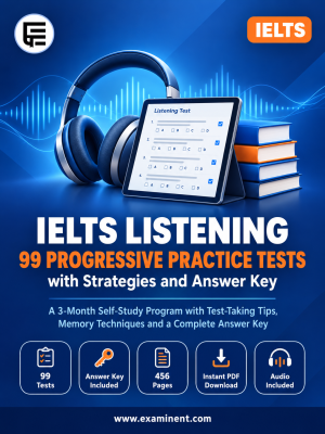 IELTS Listening: 99 Progressive Practice Tests with Strategies and Answer Key