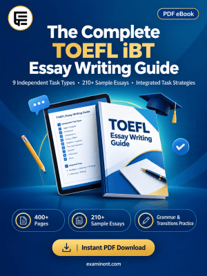 TOEFL essay writing guide eBook
